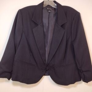New Directions women's black blazer size (1X)